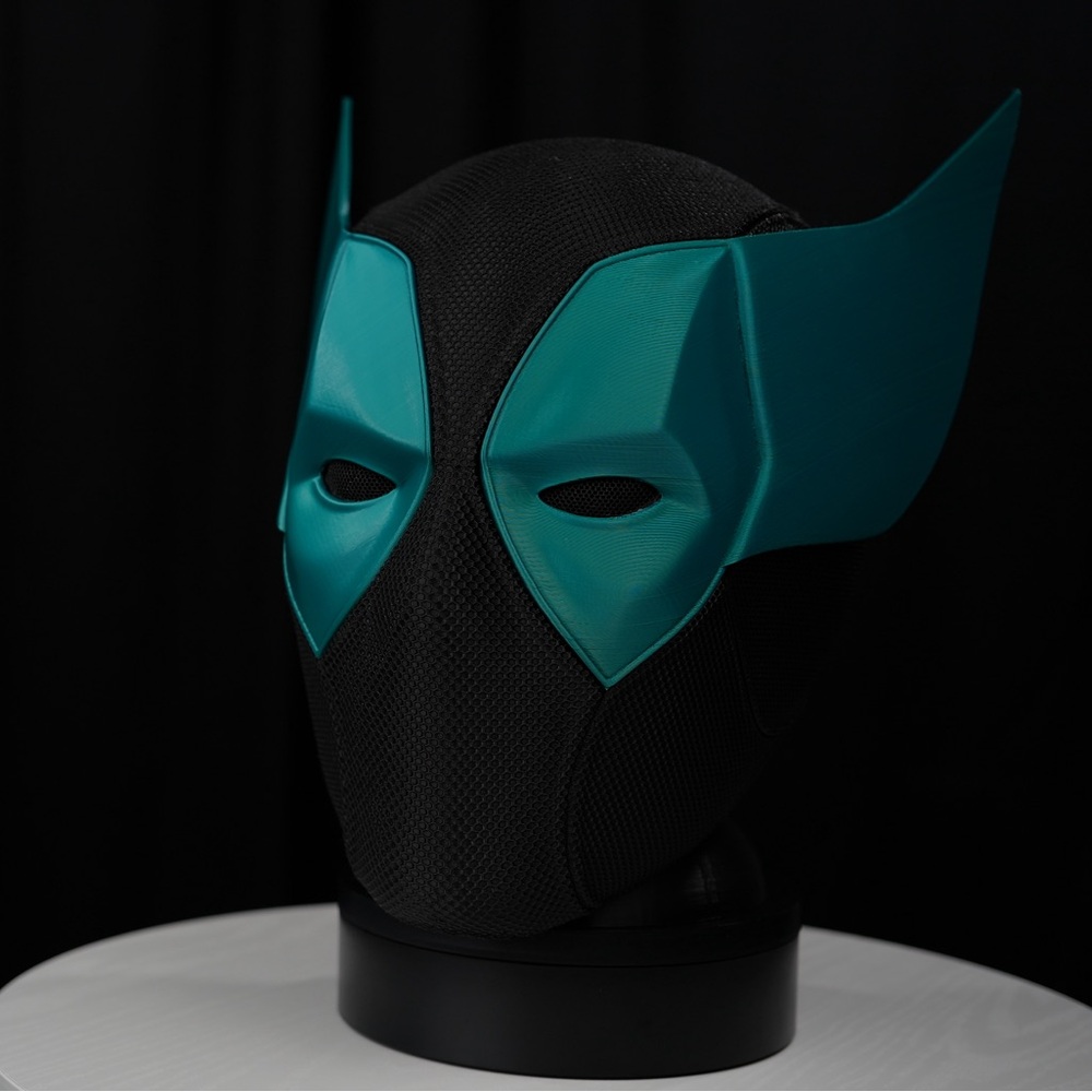 Blackout Philadelphia Eagles Deadpool Helmet (Full Size & Wearable)